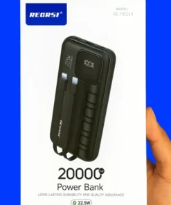Recrsi 20000 mAh power bank RE-PB214
